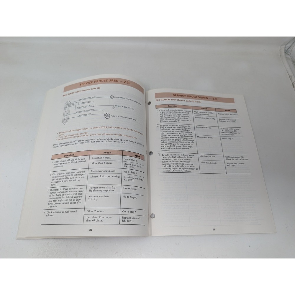 1981 Ford Microprocessor Control Units Training Service Guide Manual Book‎ - Picture 11 of 14
